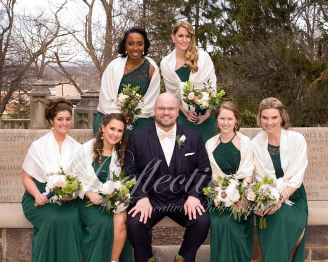 If it’s Green it must be a St. Patrick’s Day Wedding! 