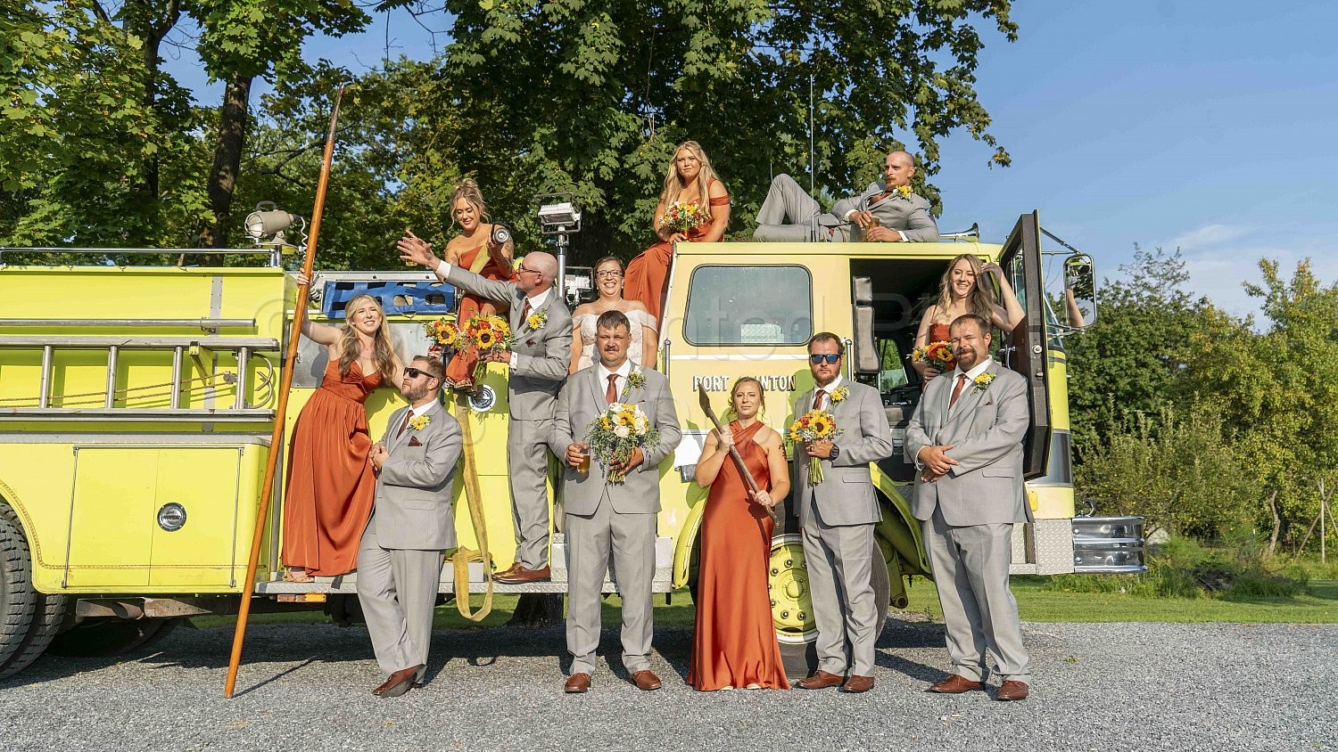 Jessica & Damien's "Where's The Fire" Wedding